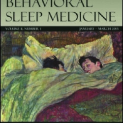 Behavioral Sleep Medicine Behavioral Sleep Medicine