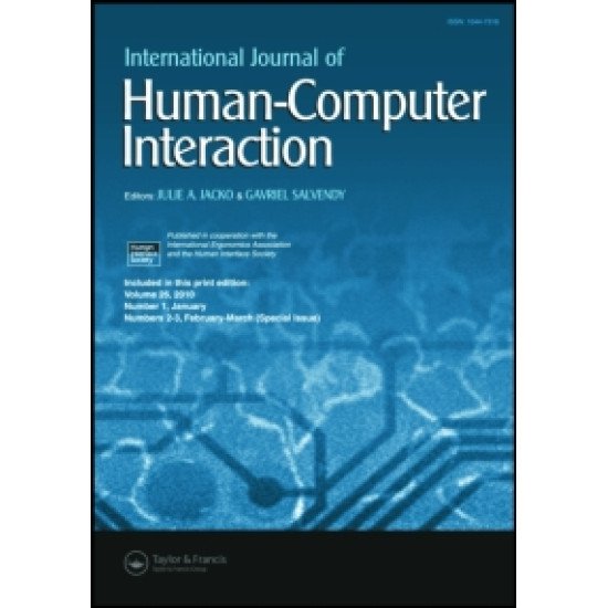 International Journal of Human-Computer Interaction