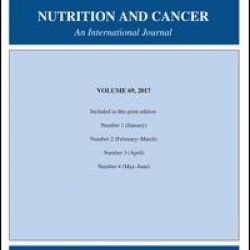 Nutrition and Cancer Nutrition and Cancer