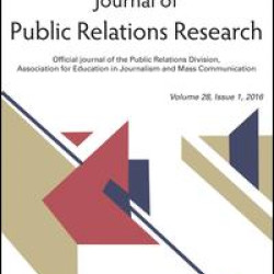 Journal of Public Relations Research Journal of Public Relations Research