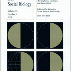 Biodemography and Social Biology Biodemography and Social Biology