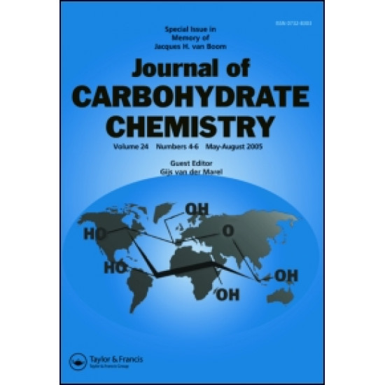 Journal of Carbohydrate Chemistry Journal of Carbohydrate Chemistry