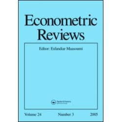 Econometric Reviews