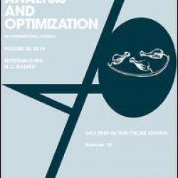 Numerical Functional Analysis and Optimization Numerical Functional Analysis and Optimization