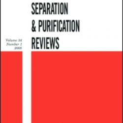 Separation and Purification Reviews Separation and Purification Reviews