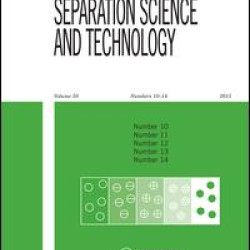 Separation Science and Technology Separation Science and Technology