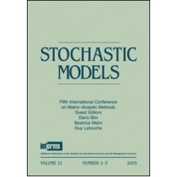 Stochastic Models