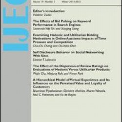 International Journal of Electronic Commerce International Journal of Electronic Commerce