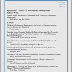 Public Performance & Management Review