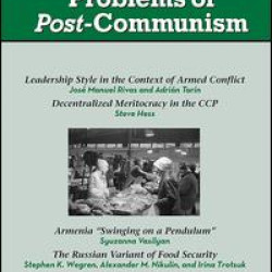 Problems of Post-Communism Problems of Post-Communism