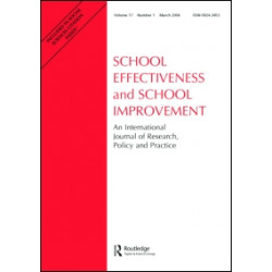 School Effectiveness and School Improvement