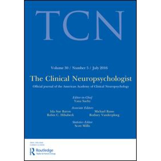 The Clinical Neuropsychologist The Clinical Neuropsychologist