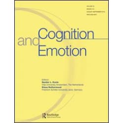 Cognition & Emotion Cognition & Emotion