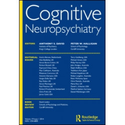 Cognitive Neuropsychiatry Cognitive Neuropsychiatry