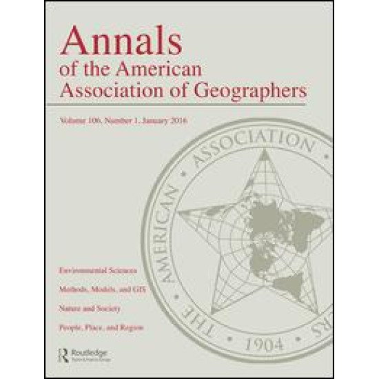 Annals of the American Association of Geographers