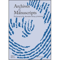 Archives and Manuscripts Archives and Manuscripts
