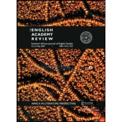 English Academy Review: A Journal of English Studies English Academy Review: A Journal of English Studies