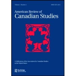 American Review of Canadian Studies