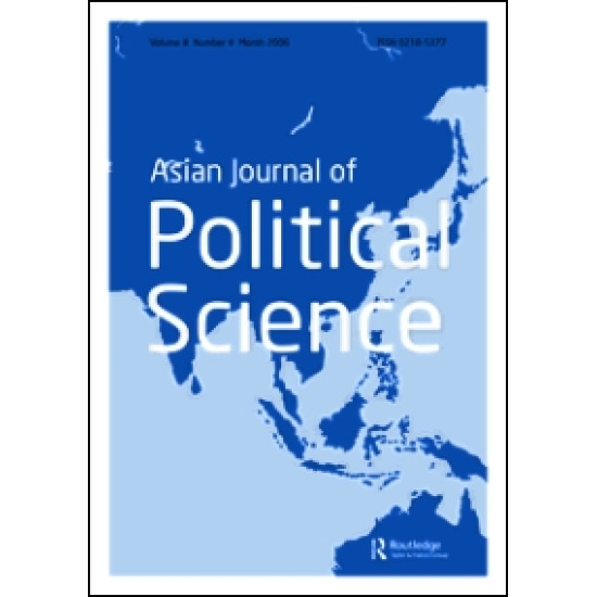 Asian Journal of Political Science Asian Journal of Political Science