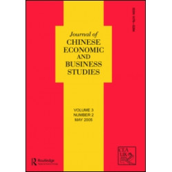Journal of Chinese Economic and Business Studies Journal of Chinese Economic and Business Studies