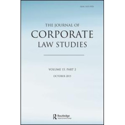 Journal of Corporate Law Studies Journal of Corporate Law Studies