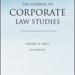 Journal of Corporate Law Studies Journal of Corporate Law Studies