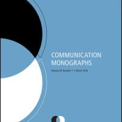 Communication Monographs Communication Monographs