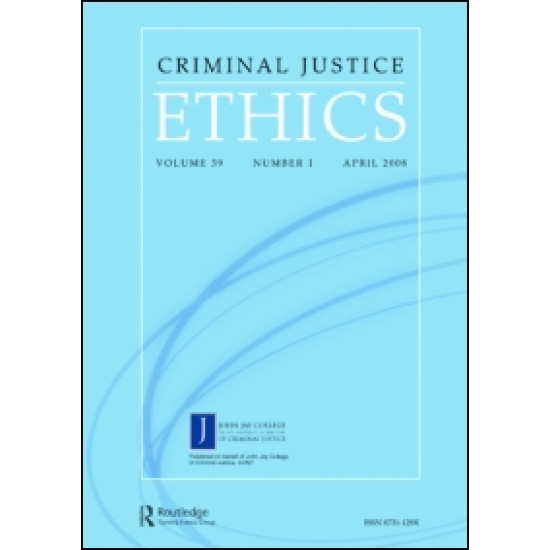 Criminal Justice Ethics