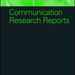Communication Research Reports Communication Research Reports