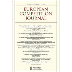 European Competition Journal European Competition Journal