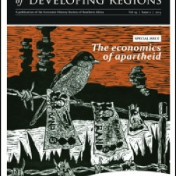 Economic History of Developing Regions Economic History of Developing Regions