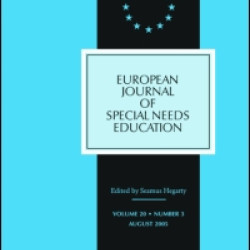 European Journal of Special Needs Education