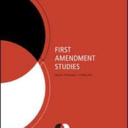 First Amendment Studies First Amendment Studies