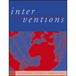 Interventions: International Journal of Postcolonial Studies Interventions: International Journal of Postcolonial Studies