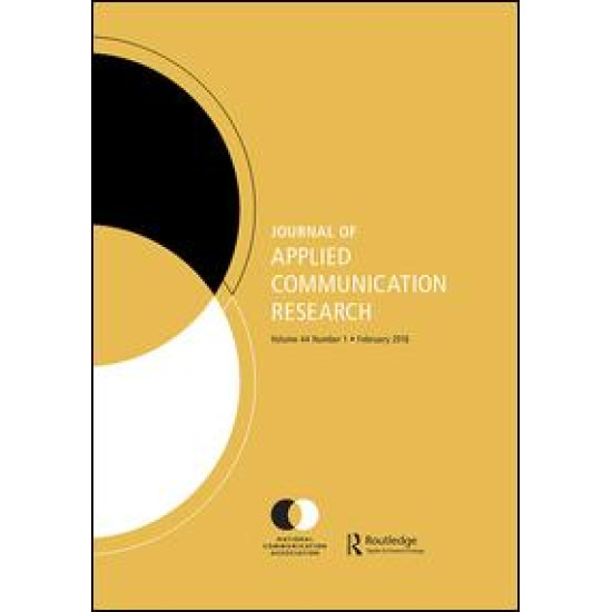 Journal of Applied Communication Research Journal of Applied Communication Research