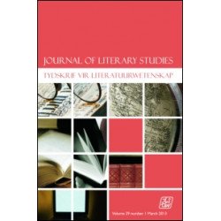 Journal of Literary Studies Journal of Literary Studies