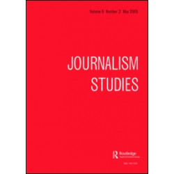 Journalism Studies Journalism Studies