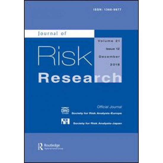 Journal of Risk Research Journal of Risk Research