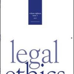 Legal Ethics Legal Ethics