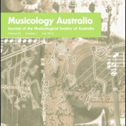 Musicology Australia Musicology Australia