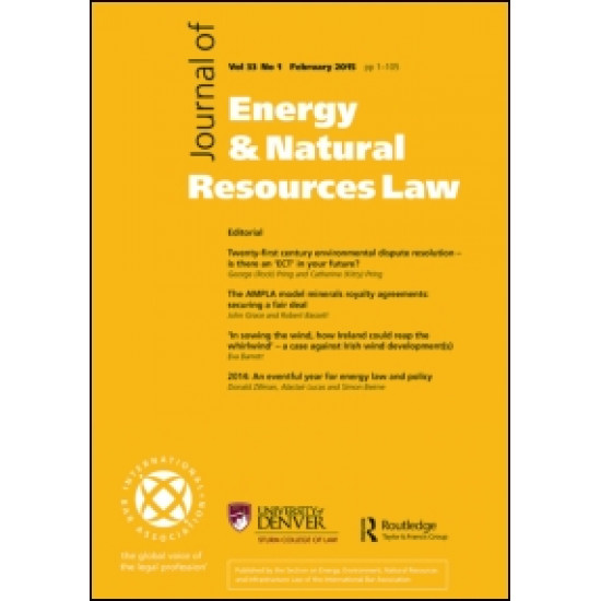 Journal of Energy & Natural Resources Law