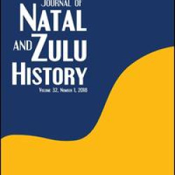 Journal of Natal and Zulu History Journal of Natal and Zulu History