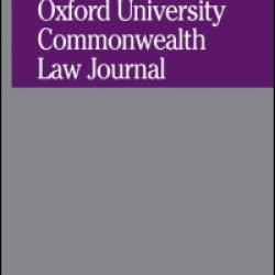 Oxford University Commonwealth Law Journal Oxford University Commonwealth Law Journal