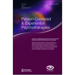Person-Centered & Experiential Psychotherapies Person-Centered & Experiential Psychotherapies