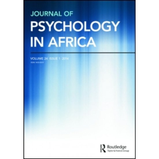 Journal of Psychology in Africa