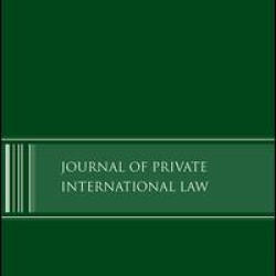 Journal of Private International Law Journal of Private International Law
