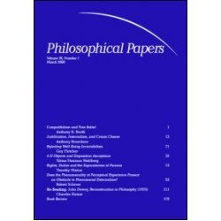 Philosophical Papers Philosophical Papers