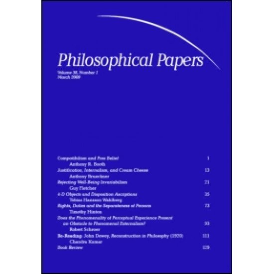 Philosophical Papers