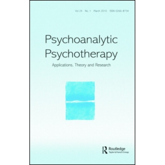 Psychoanalytic Psychotherapy: Applications, Theory and Research Psychoanalytic Psychotherapy: Applications, Theory and Research