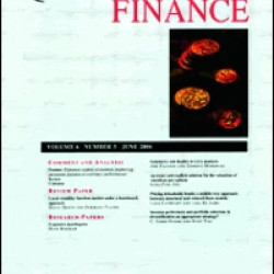 Quantitative Finance Quantitative Finance